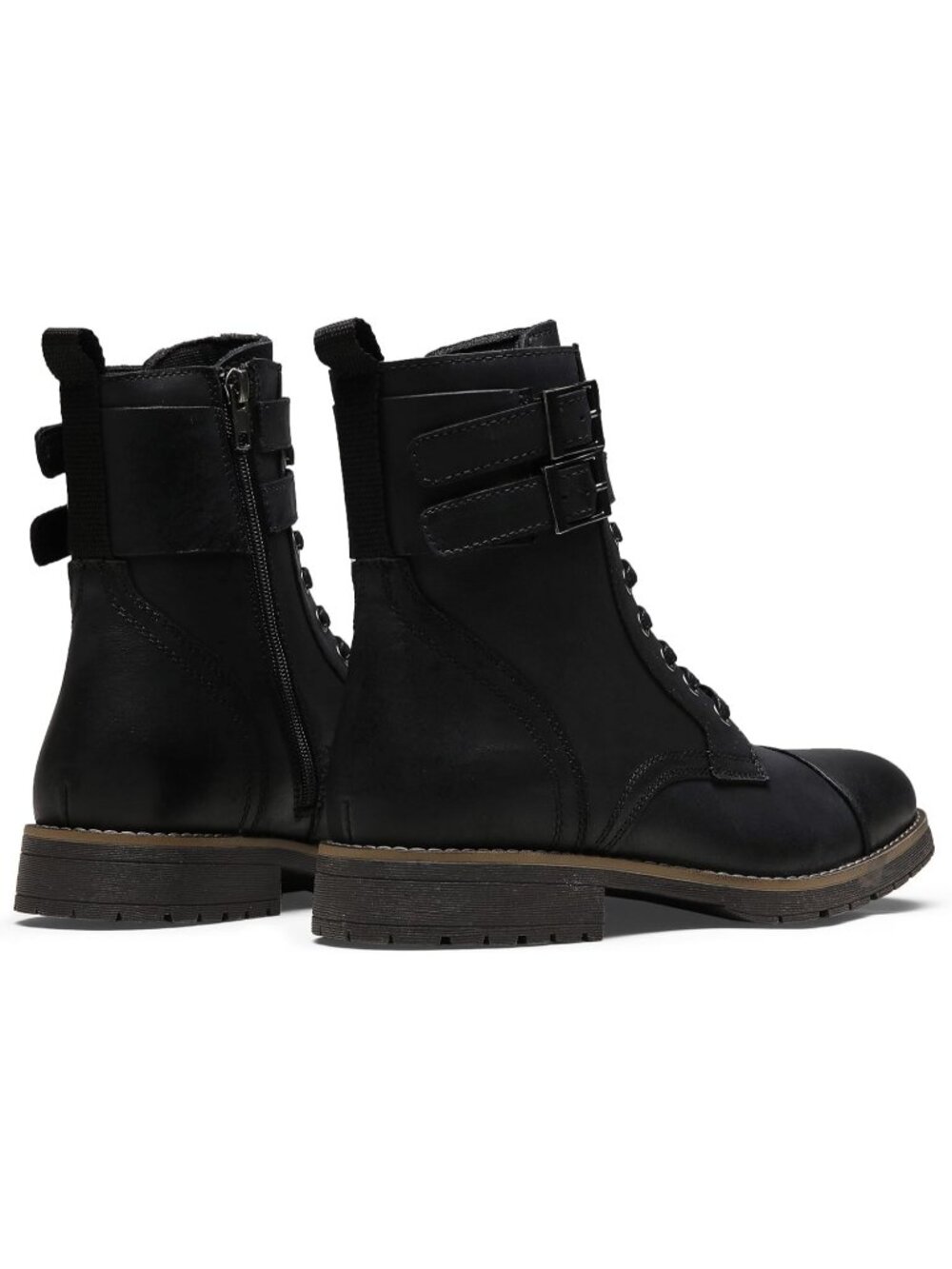 Men's Leather Strap Chukka Boots Motorcycle Wear hiking - Picture 5 of 6